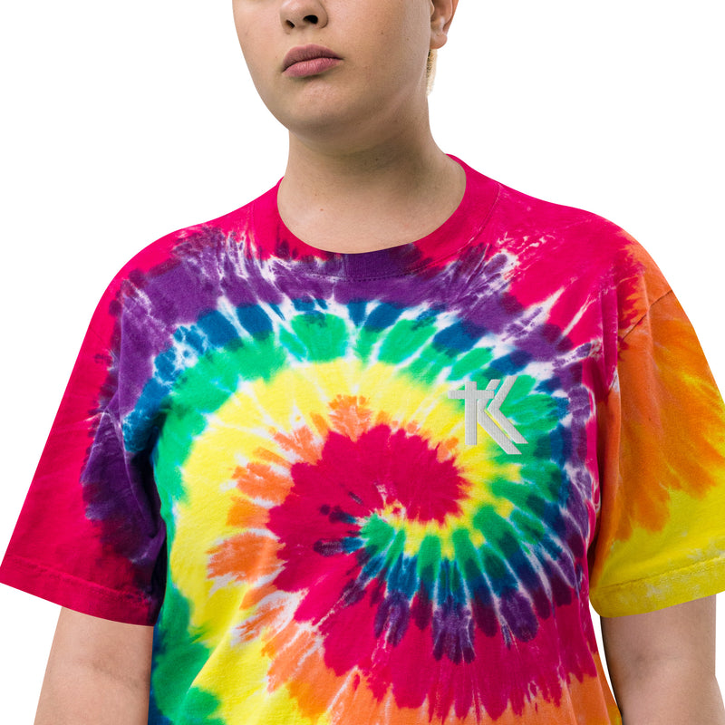 Oversized tie-dye t-shirt