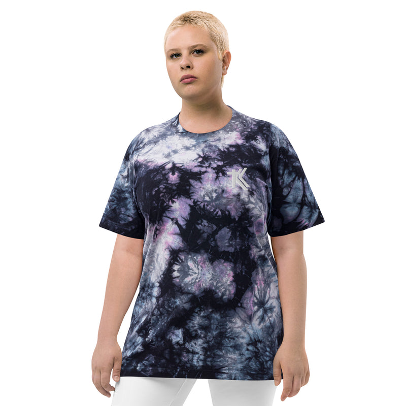 Oversized tie-dye t-shirt