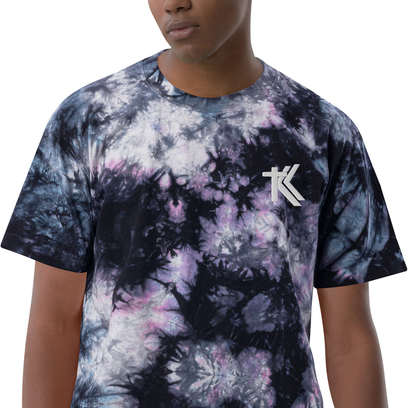 Oversized tie-dye t-shirt