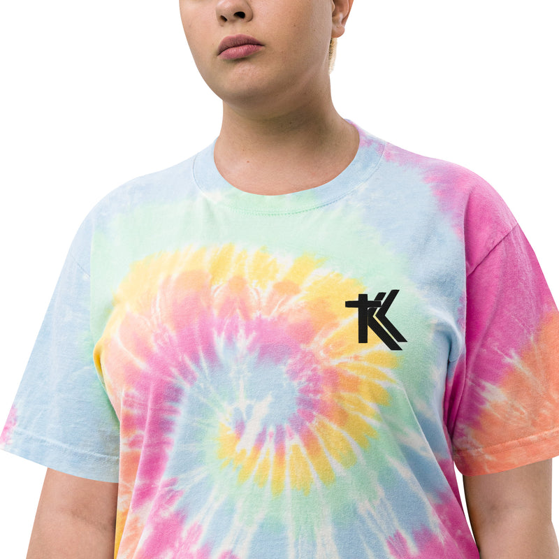 Oversized tie-dye t-shirt