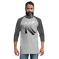 3/4 sleeve raglan shirt