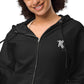 Fleece zip up hoodie