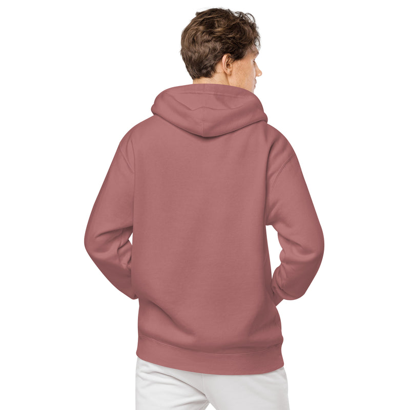 Pigment-dyed hoodie